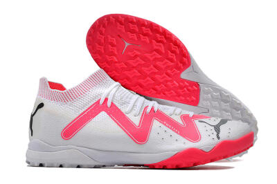 Puma Future Ultimate TF Low-Tops Soccer Shoes - White/Red/Black