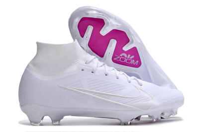 Nike Air Zoom Mercurial Superfly 9 Elite Change Color In Sunlight FG High-Tops Soccer Cleats - White/Purple