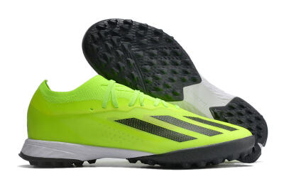Adidas X Crazyfast.1 TF Low-Tops Soccer Shoes - Green/Black/White