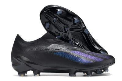 Adidas X Crazyfast.1 FG Low-Tops Soccer Cleats - Black/Blue