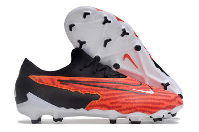 Nike Phantom GX Academy FG Low-Tops Soccer Cleats - Red/Black/White