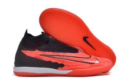 Nike Phantom GX Elite DF Link IC Low-Tops Soccer Shoes - Red/Black/White