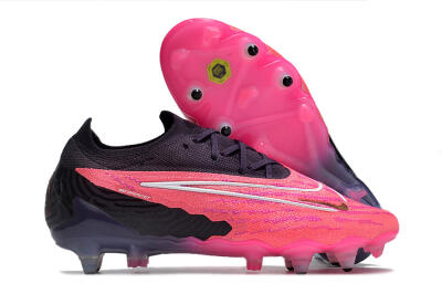 Nike Phantom GX Elite Link Pro SG Low-Tops Soccer Cleats - Pink/White/Black