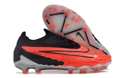 Nike Phantom GX Elite FG Low-Tops Soccer Cleats - Red/Black/White