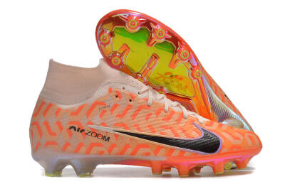 Nike Air Zoom Mercurial Superfly 9 Elite AG High-Tops Soccer Cleats - Pink/Black/Purple