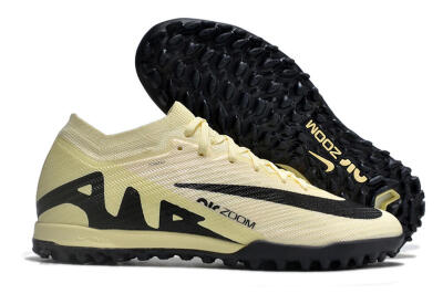 Nike Air Zoom Mercurial Vapor 15 Elite TF Low-Tops Soccer Shoes - Beige/Black