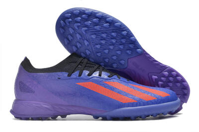 Adidas X Crazyfast.1 TF Low-Tops Soccer Shoes - Blue/Red/Purple
