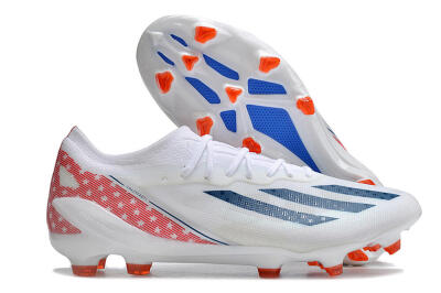 Adidas X Speedportal.1 FG Low-Tops Soccer Cleats - White/Black/Red