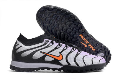 Nike Air Zoom Mercurial Vapor 14 Elite TF Low-Tops Soccer Shoes - Purple/Black/Orange
