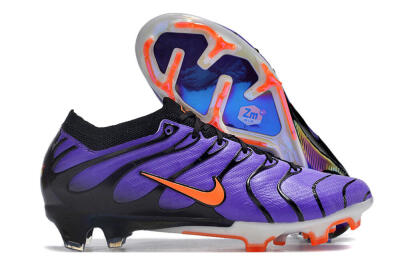 Nike Air Zoom Mercurial Vapor 15 Elite FG Low-Tops Soccer Cleats - Purple/Black/Orange/Gold