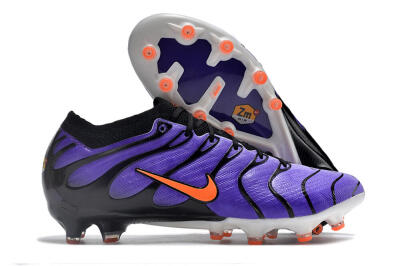 Nike Air Zoom Mercurial Vapor 15 Elite AG Low-Tops Soccer Cleats - Purple/Black/Orange