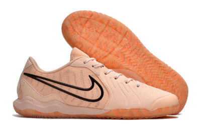 Nike Tiempo Legend 10 Pro IC Low-Tops Soccer Shoes - Pink/Black