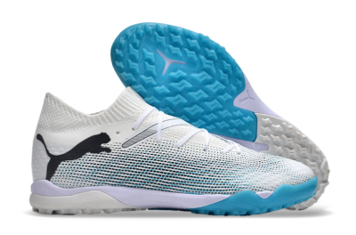 Puma Future Ultimate TF Low-Tops Soccer Shoes - White/Jade/Black