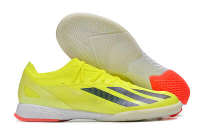 Adidas X Crazyfast.1 IC Low-Tops Soccer Shoes - Yellow/Black/White