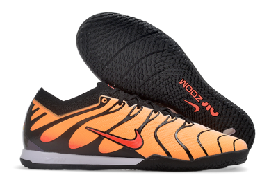 Nike Air Zoom Mercurial Vapor 15 Elite IC Low-Tops Soccer Shoes - Yellow/Black/Red