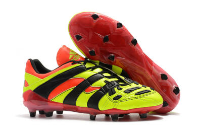 Adidas Predator Accelerator Electricity FG Low-Tops Soccer Cleats - Yellow/Red/Black