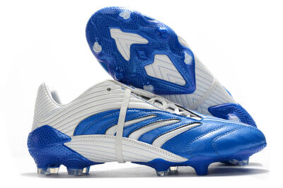 Adidas Predator Absolute 20 FG Low-Tops Soccer Cleats - Blue/White