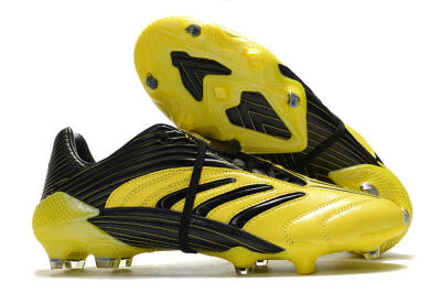 Adidas Predator Absolute 20 FG Low-Tops Soccer Cleats - Yellow/Black