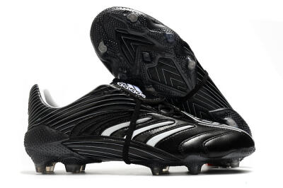 Adidas Predator Absolute 20 FG Low-Tops Soccer Cleats - Black/White