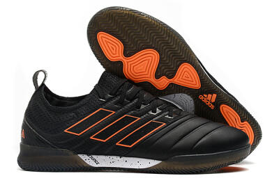 Adidas Copa Tango 20.1 IC Low-Tops Soccer Shoes - Black/Orange