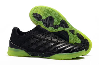 Adidas Copa Tango 20.1 IC Low-Tops Soccer Shoes - Black/Yellow