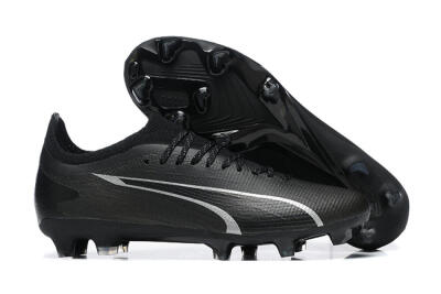 Puma Ultra Ultimate FG Low-Tops Soccer Cleats - Black/Silver