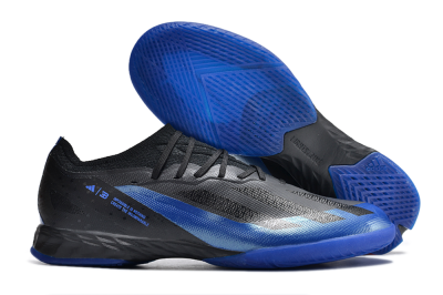 Adidas X Crazyfast.1 IC Low-Tops Soccer Shoes - Blue/Black