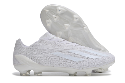 Adidas X Crazyfast Strung+ FG Low-Tops Soccer Cleats - White/Beige