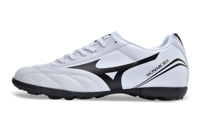 Mizuno Monarcida Neo Ckassic TF Low-Tops Soccer Shoes - White/Black