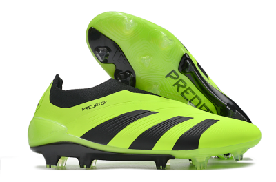 Adidas Predator Accuracy+ FG Low-Tops Soccer Cleats - Yellow/Black