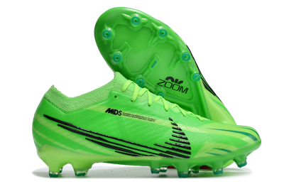 Nike Air Zoom Mercurial Vapor 15 Elite AG Low-Tops Soccer Cleats - Green/Black