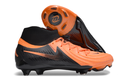 Nike Phantom Luna Elite NU FG High-Tops Soccer Cleats - Orange/Black