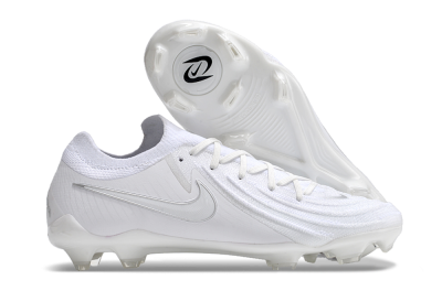 Nike Phantom Luna Elite NU FG Low-Tops Soccer Cleats - White/Black