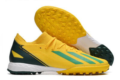 Adidas X Crazyfast.3 TF Low-Tops Soccer Shoes - Yellow/Blue/White