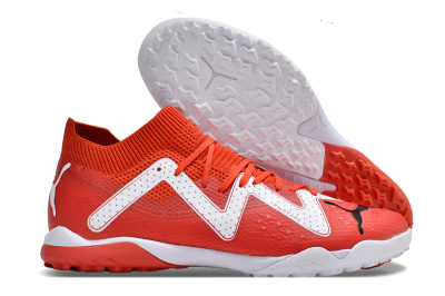 Puma Future Ultimate TF Low-Tops Soccer Shoes - Red/White/Black