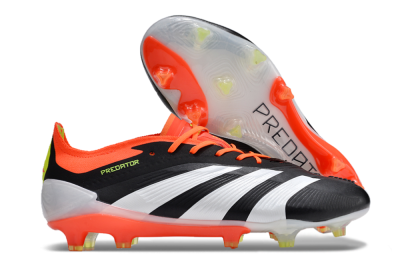 Adidas Predator Accuracy.1 FG Low-Tops Soccer Cleats - Black/White/Red