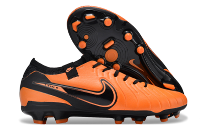 Nike Tiempo Legend 10 Elite FG Low-Tops Soccer Cleats - Orange/Black