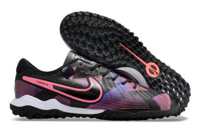Nike Tiempo Legend 10 Pro TF Low-Tops Soccer Shoes - Black/Purple/Pink