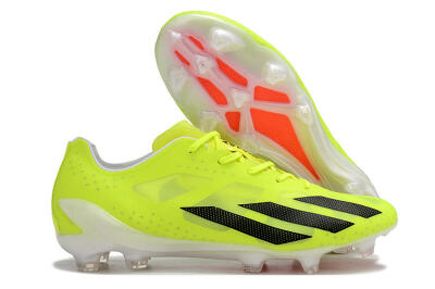 Adidas X Crazylight+ FG Low-Tops Soccer Cleats - Yellow/Black/Red