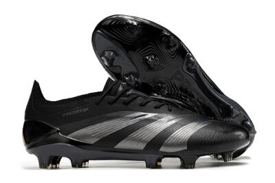 Adidas Predator Accuracy.1 FG Low-Tops Soccer Cleats - Black/Dark Blue