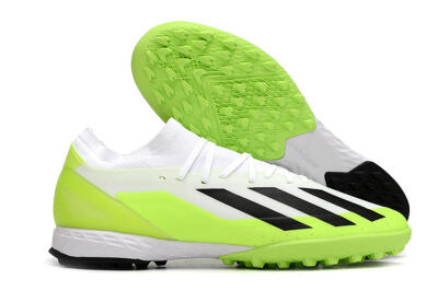Adidas X Crazyfast.3 TF Low-Tops Soccer Shoes - White/Black/Yellow