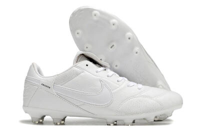 Nike Premier 3 FG Low-Tops Soccer Cleats - White/Black