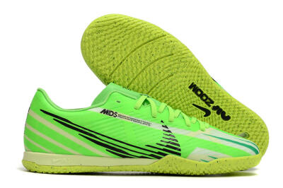 Nike Air Zoom Mercurial Vapor 15 Academy IC Low-Tops Soccer Shoes - Green/Black/Yellow