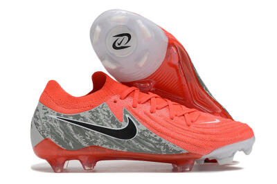 Nike Phantom Luna Elite FG Low-Tops Soccer Cleats - Red/Black/Green