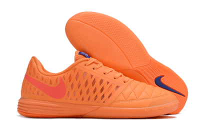 Nike Lunar Gato 2 IC Low-Tops Soccer Shoes - Orange/Black/Red