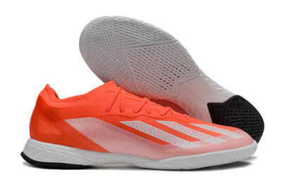 Adidas X Crazyfast.1 IC Low-Tops Soccer Shoes - Red/White/Black