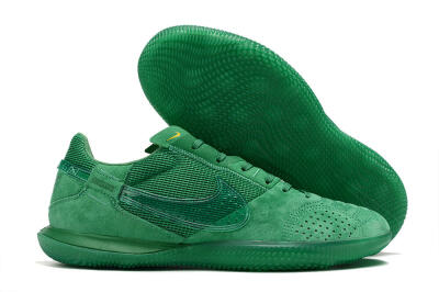 Nike Street Gato IC Low-Tops Soccer Shoes - Green/Green/Green