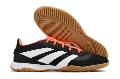 Adidas Predator 24 Elite IC Low-Tops Soccer Shoes - Black/White/Red