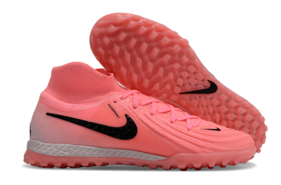 Nike Phantom Luna Elite NU TF High-Tops Soccer Shoes - Red/Pink/Black