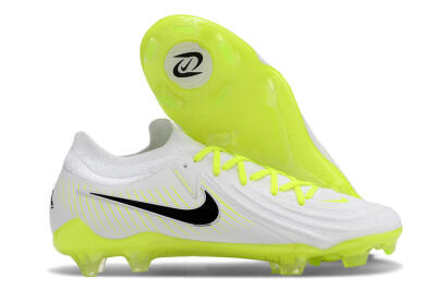 Nike Phantom Luna Elite NU FG Low-Tops Soccer Cleats - White/Yellow/Black